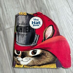 The Hat Book by Leonard Shortall VINTAGE 1965 Golden Shape Book RARE